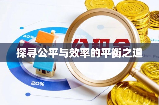南长探寻公平与效率的平衡之道