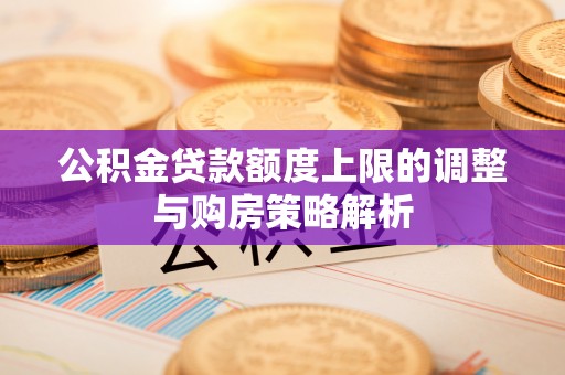 南长公积金贷款额度上限的调整与购房策略解析