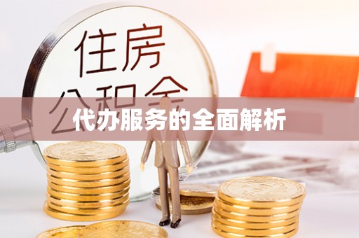 南长代办服务的全面解析