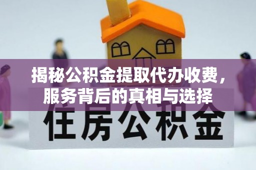 南长揭秘公积金提取代办收费，服务背后的真相与选择