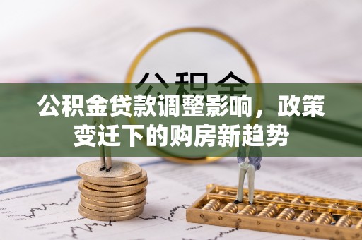 南长公积金贷款调整影响，政策变迁下的购房新趋势