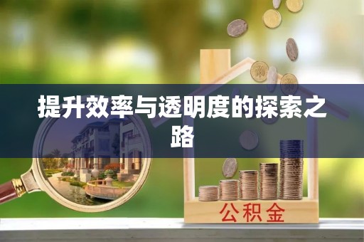 南长提升效率与透明度的探索之路