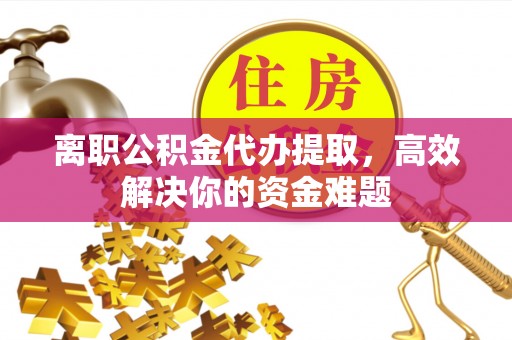 南长离职公积金代办提取，高效解决你的资金难题