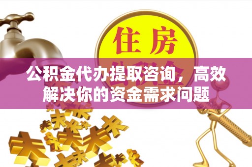 南长公积金代办提取咨询，高效解决你的资金需求问题