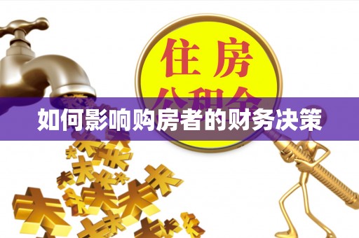南长如何影响购房者的财务决策