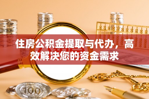 南长住房公积金提取与代办，高效解决您的资金需求