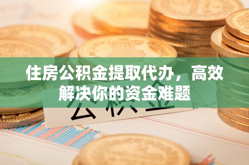 南长住房公积金提取代办，高效解决你的资金难题