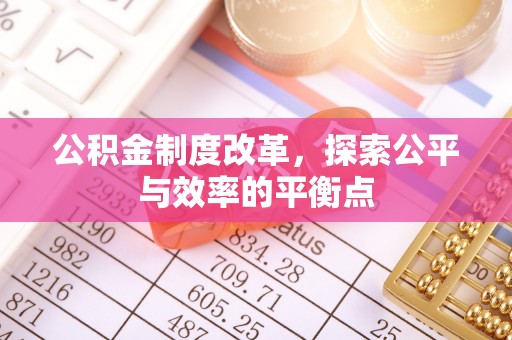 南长公积金制度改革，探索公平与效率的平衡点