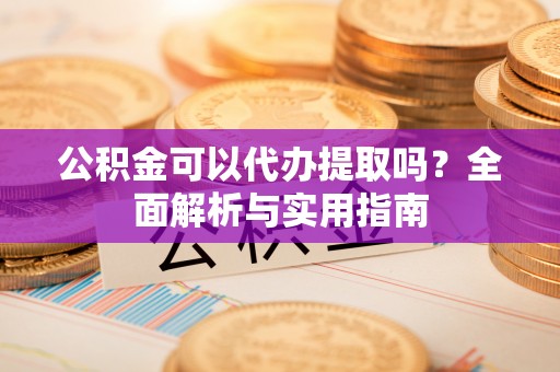 南长公积金可以代办提取吗？全面解析与实用指南