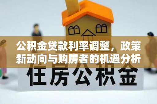 南长公积金贷款利率调整，政策新动向与购房者的机遇分析