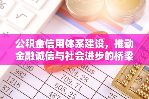 南长公积金信用体系建设，推动金融诚信与社会进步的桥梁