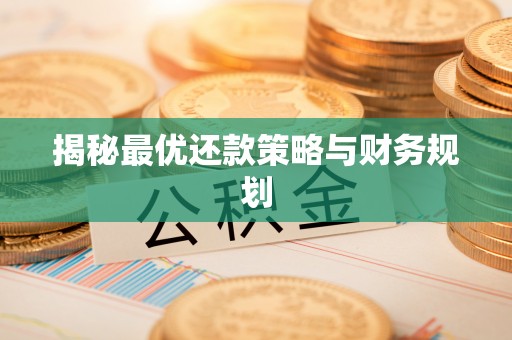 南长揭秘最优还款策略与财务规划
