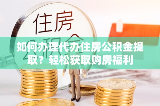 南长如何办理代办住房公积金提取？轻松获取购房福利