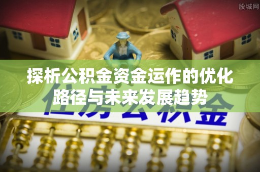 南长探析公积金资金运作的优化路径与未来发展趋势