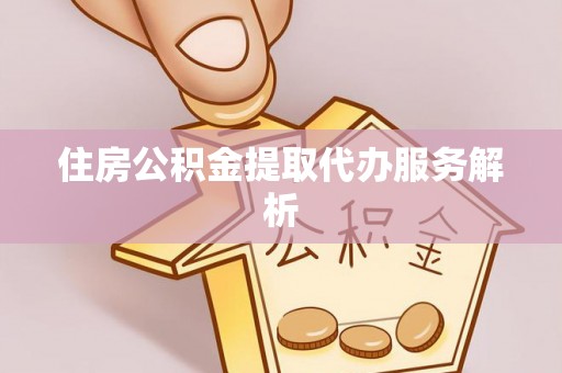 南长住房公积金提取代办服务解析