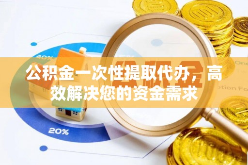 南长公积金一次性提取代办，高效解决您的资金需求
