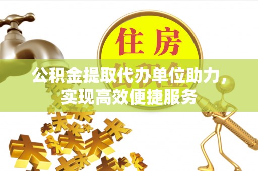 南长公积金提取代办单位助力，实现高效便捷服务