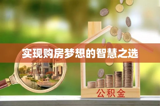 南长实现购房梦想的智慧之选